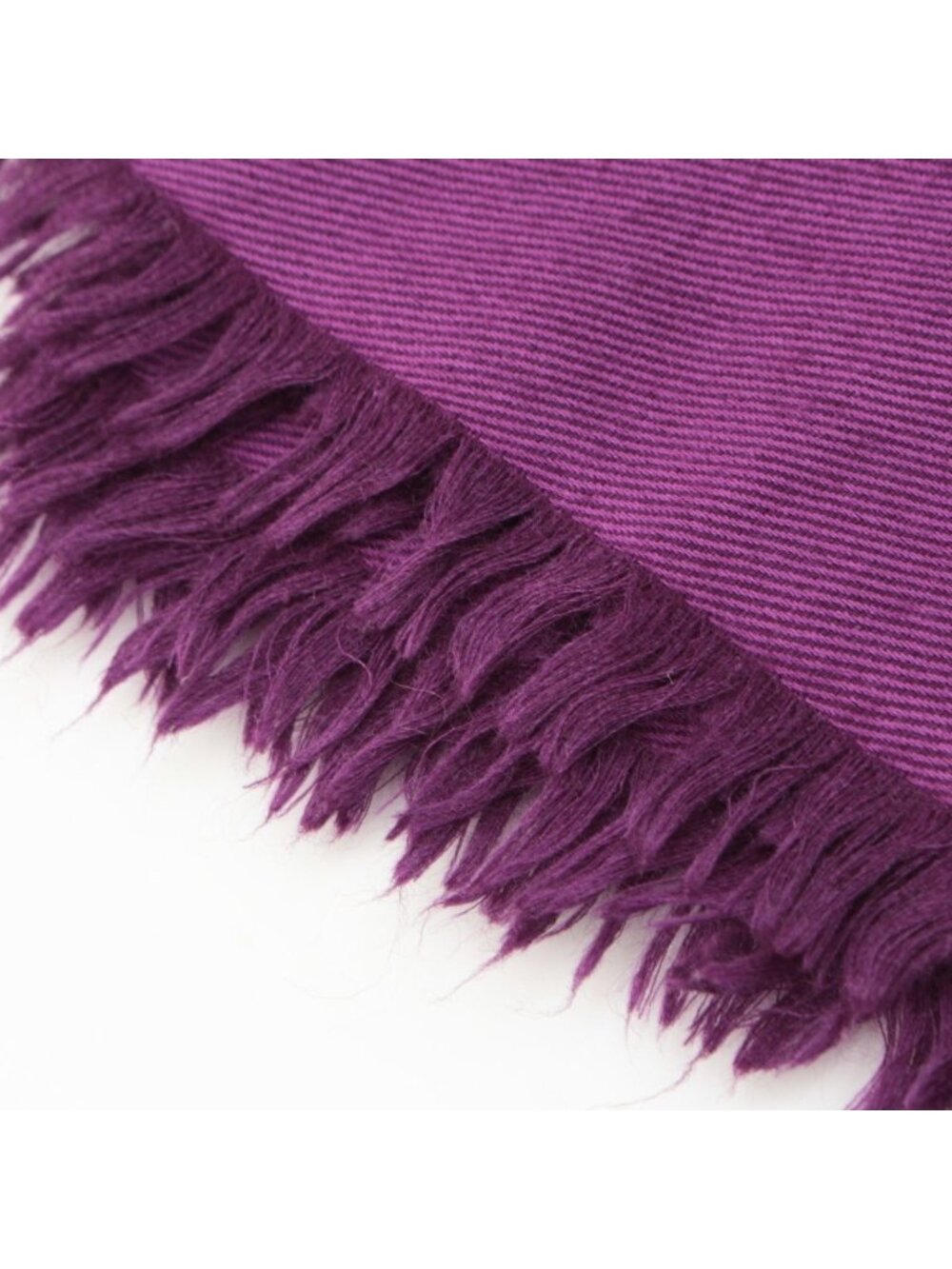 Louis Vuitton Silk Wool Monogram Shine Scarf Shawl Purple - Picture 4 of 10